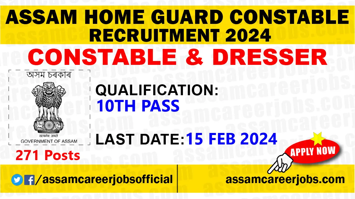 Assam Home Guard Constable Recruitment 2024 Image