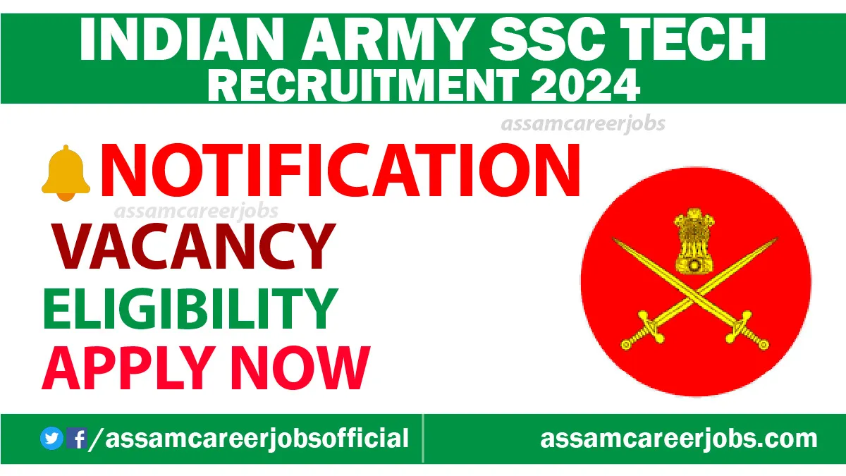 Indian Army SSC Technical Entry 2024 | Apply online for 63rd Men and ...