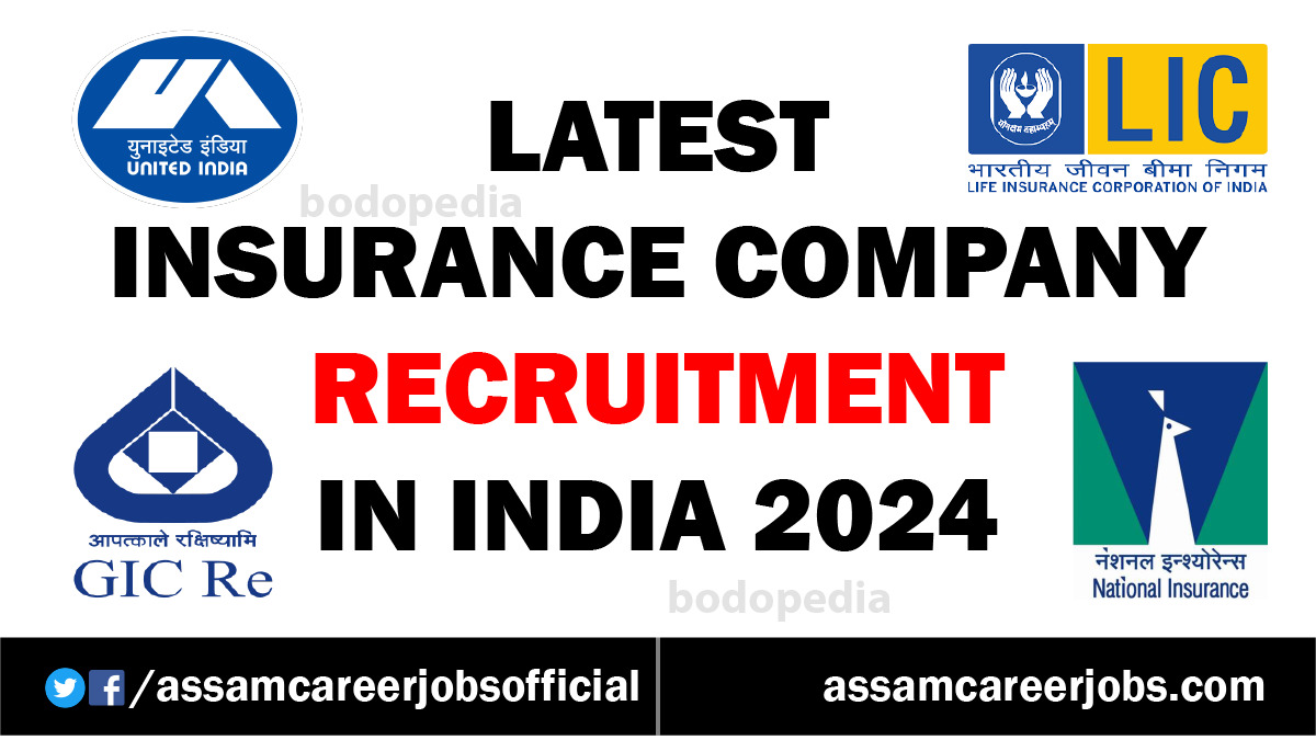 Insurance Company Recruitment in India 2024